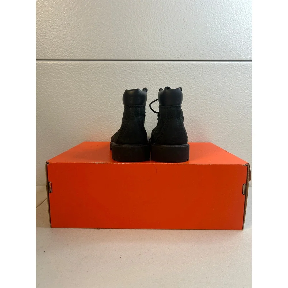 Timberland Kids 6 Inch Premium Waterproof Boots Black Size 13 Toddler #2188